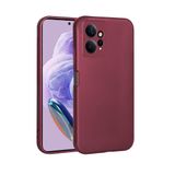 Spia Xiaomi Redmi Note 12 4G ile Uyumlu Kılıf Mürdüm Yui Silikon Kapak (Xiaomi Redmi Note 12 4G ile Uyumlu, Mürdüm)