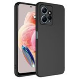 Spia Xiaomi Redmi Note 12 4G ile uyumlu Kılıf Siyah Lansman Kapak Orijinal Esnek Dayanıklı Darbe Karşıtı Yeni Nesil Tasarım (Xiaomi Redmi Note 12 4G, Siyah)