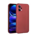 Spia Xiaomi Redmi Note 12 5G ile Uyumlu Kılıf Kırmızı Yui Silikon Kapak (Xiaomi Redmi Note 12 5G ile Uyumlu, Kırmızı)