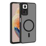 Spia Xiaomi Redmi Note 12 Pro 4G ile Uyumlu Kılıf Kablosuz Siyah Vulga Sert Kapak Orijinal (Xiaomi Redmi Note 12 Pro 4G ile Uyumlu, Kablosuz Siyah)