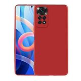 Spia Xiaomi Redmi Note 12 Pro 4G ile Uyumlu Kılıf Kırmızı Yui Silikon Kapak (Xiaomi Redmi Note 12 Pro 4G ile Uyumlu, Kırmızı)