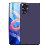 Spia Xiaomi Redmi Note 12 Pro 4G ile Uyumlu Kılıf Lacivert Yui Silikon Kapak (Xiaomi Redmi Note 12 Pro 4G ile Uyumlu, Lacivert)