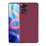 Spia Xiaomi Redmi Note 12 Pro 4G ile uyumlu Kılıf Mürdüm Premier Silikon Orijinal Esnek İnce Geliştirilmiş Dayanıklı Darbe Karşıtı Yeni Nesil Tasarım (Xiaomi Redmi Note 12 Pro 4G, Mürdüm)