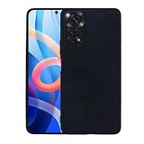 Spia Xiaomi Redmi Note 12 Pro 4G ile Uyumlu Kılıf Siyah Yui Silikon Kapak (Xiaomi Redmi Note 12 Pro 4G ile Uyumlu, Siyah)