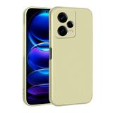 Spia Xiaomi Redmi Note 12 Pro 5G ile uyumlu Kılıf Gold Premier Silikon Orijinal Esnek İnce Geliştirilmiş Dayanıklı Darbe Karşıtı Yeni Nesil Tasarım (Xiaomi Redmi Note 12 Pro 5G, Gold)