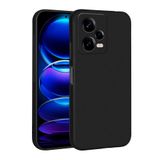 Spia Xiaomi Redmi Note 12 Pro 5G ile Uyumlu Kılıf Siyah Yui Silikon Kapak (Xiaomi Redmi Note 12 Pro 5G ile Uyumlu, Siyah)