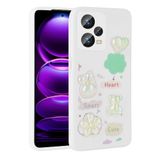 Spia Xiaomi Redmi Note 12 Pro Plus 5G ile Uyumlu Kılıf Beyaz Tan Silikon Kapak (Xiaomi Redmi Note 12 Pro Plus 5G ile Uyumlu, Beyaz)