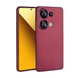 Spia Xiaomi Redmi Note 13 4G ile Uyumlu Kılıf Mürdüm Yui Silikon Kapak (Xiaomi Redmi Note 13 4G ile Uyumlu, Mürdüm)