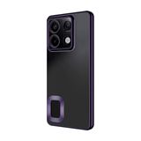 Spia Xiaomi Redmi Note 13 Pro 4G ile Uyumlu Kılıf Mor Disk Kapak Kamera Korumalı (Xiaomi Redmi Note 13 Pro 4G ile Uyumlu, Mor)