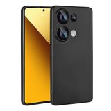 Spia Xiaomi Redmi Note 13 Pro 4G ile Uyumlu Kılıf Siyah Yui Silikon Kapak (Xiaomi Redmi Note 13 Pro 4G ile Uyumlu, Siyah)
