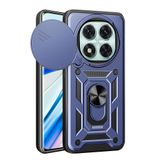 Spia Xiaomi Redmi Note 14 Pro 5G ile Uyumlu Kılıf Sürgülü Mavi Panther Yüzüklü Silikon Orijinal (Xiaomi Redmi Note 14 Pro 5G ile Uyumlu, Sürgülü Mavi)