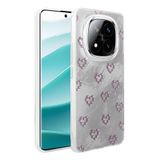 Spia Xiaomi Redmi Note 14 Pro Plus ile Uyumlu Kılıf Beyaz Nopt Silikon Kapak (Xiaomi Redmi Note 14 Pro Plus ile Uyumlu, Beyaz)