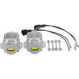 Spibicyy 2 Adet Melek Gözler Canbus 80 W LED Far Işaretleyici Ampuller Hata Ücretsiz -Bmw E90 E91 3 Serisi 2005-2008 Süper Beyaz (Yurt Dışından) - Siyah