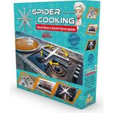 Spider Cooking Döküm Malzeme ile Gold Renk Dönerli Börek Künefe Pişirme Aparatı