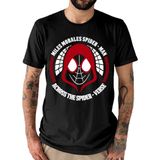 Spider-Man Across T-Shirt - Siyah