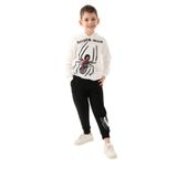 Spider Man Erkek Çocuk Eşofman Takımı, Ekru, 6-7 Yaş