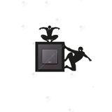 Spider Man Figürlü Çocuk Odası Tekli Priz Çerçevesi Dekorasyonu