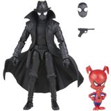 Spider-MAN Hasbro Marvel Legends Serisi 60. Yıl Dönümü Noir (15 cm) Ham Aksiyon Figürleri, 2 Aksesuar, Multi, F3443