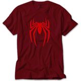 Spider-Man Logo Kırmızı Tişört Liyada - 2XL