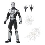 Spider-Man Marvel Legends Serisi 15 cm büyüklüğünde Armor Mk I Aksiyon Figürü, 4 Aksesuar içerir: 2 değiştirilebilir el ve 2 dokuma efekti