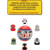 Spider-Man Örümcek Adam Mashems 5 cm Sürpriz Figür - 1 Adet - Çok Renkli