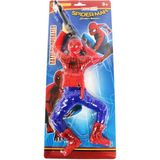 Spider-man Örümcek Adam Sesli Yerde Sürünen Asker Oyuncak Marvel Spider-Man Yerde Giden - Tuka - Renkli