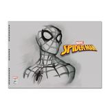 Spiderman 35X50cm 15 Yaprak Spiralli Resim Defteri 110 Gram (4 Lü Paket)