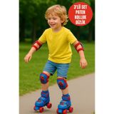 Spiderman Çantalı Dizlik ve Dirseklikli 4 Teker Paten Seti - (22 - 29 Numara için Ayarlanabilir) GVN-S00018390