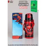 SPIDERMAN "DEKOMUS CEP DEFTERİ HEDİYELİ" YENİ SEZON LİSANSLI 500 ML ÇELİK TERMOS