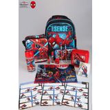 SPIDERMAN DEKOMUS İLE YENİ SEZON LİSANSLI OKUL,BESLENME VE KALEM ÇANTASI,MATARA,BESLENME KABI İLE FU