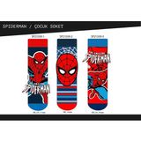 Spıderman Erkek Çocuk Havlu Soket Çorap Karışık Desen Tekli - 7 Yaş
