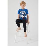 Spıderman Erkek Çocuk Pijama Takımı - Cobalt - 8 - 9 Yaş