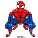 Spiderman Folyo Balon Adet Fiyatıdır - Kırmızı