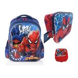 Spiderman Ilkokul Çantası Due Fıghter 41321 (3 lü set)