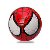 Spiderman - Kırmızı - Red - Dikişli Renkli Küçük Futbol Topu