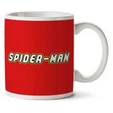 Spiderman LEGO Logo Red Tee Iki Tarafı Baskılı Kupa Bardak
