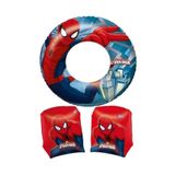 SPIDERMAN Örümcek Adam Spiderman Lisanslı Deniz Havuz Çocuk Can Simidi Ve Kolluk