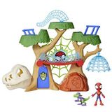 Spidey ve İnanılmaz Arkadaşları Dino Webs Ağaç Evi Oyun Seti