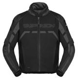 SPIDI Rapid H2Out su geçirmez Motosiklet Deri Ceket, siyah, XL