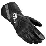 Spidi Sts-3 Korumalı Uzun Motosiklet Eldiveni Siyah Xl