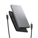 Spigen 10000 mAh Slim Alüminyum Kasa 22,5W USB-C + USB-A Giriş / Çıkış Hızlı Şarj 3 Portlu Powerbank / 1 Metre Type-C Ha
