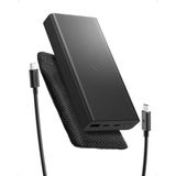Spigen 20000 mAh Alüminyum Kasa 30W USB-C + USB-A Giriş / Çıkış Hızlı Şarj 3 Portlu Powerbank / 1 Metre Type-C Harici Ka