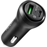 Spigen 45W Usb-C 2 Port Araç İçi Hızlı Şarj Aleti Güç Adaptörü Çakmaklık İphone & Android & İpad Type-C Pd 3.0 27W + Qc 3.0 18W Outlet Vitrin