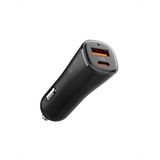 Spigen 48W USB-C 2 Port Araç içi Hızlı Şarj Aleti PPS Desteği Akım Korumalı Güç Adaptörü Çakmaklık iPhone & Android & iPad Type-C PD 3.0 30W + QC 3.0 18W - ACP08447 (Spigen TR Garantili)