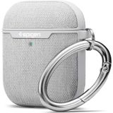 Spigen Apple Airpods 2/1 Nesil Uyumlu Kılıf Urban Fit Dokuma Gray