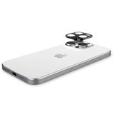 Spigen Apple iPhone 17e / 16e ile Uyumlu Kamera Lens Camı Koruyucu Kolay Kurulum GLAS.tR EZ Fit Optik Pro (2 Adet) Black - AGL09279