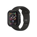 Spigen Apple Watch 45mm/44mm (Seri 9/8/SE2/7/6/SE/5/4) Kılıf Rugged Armor Black - 062CS24469