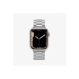 Spigen Apple Watch 49mm Ultra 3/2/1-46mm 10/11 - 45mm 9/8/7 - 44mm SE2/SE/6/5/4 Kayış Fit Silver-062MP25404