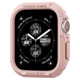 Spigen Apple Watch Seri 6/SE/5/4 (40mm) ile Uyumlu Kılıf Rugged Armor / Rose Gold - 061CS24481