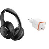 Spigen Audio Kulak Üstü P10 Bluetooth Kablosuz Kulaklık Şeffaf & Gaming Mod - ASD09691 Spigen 30W USB-C Ultra Mini Hızlı Şarj Aleti